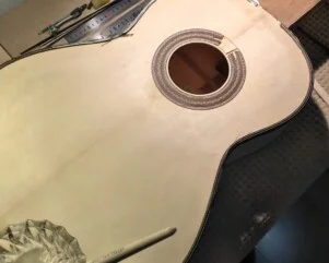 applying glue for bindings