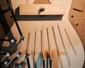 gluing guitar braces